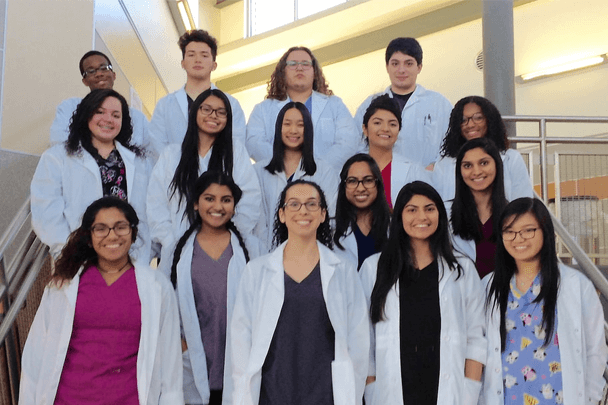 Group of recent Career Center East Pharmacy Technician program graduates.
