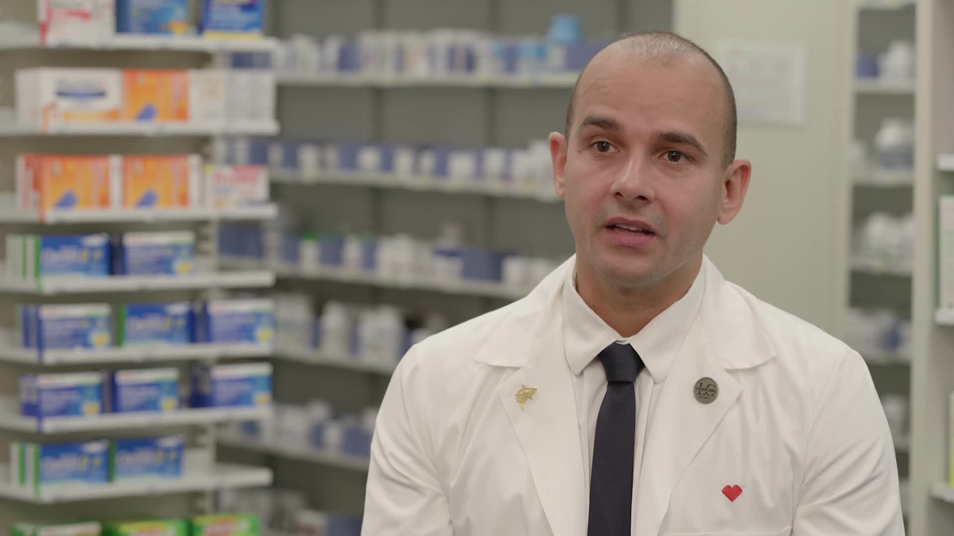 Pharmacist Orlando Vega