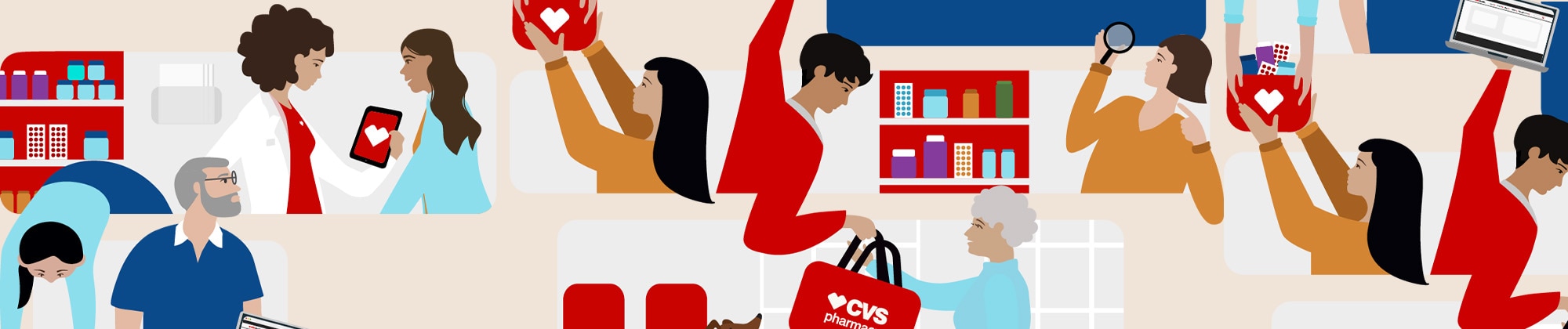 Illustration of pharmacy services from rx report