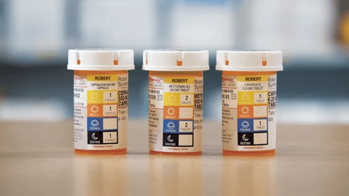 CVS Health ScriptPath label system with multiple prescriptions