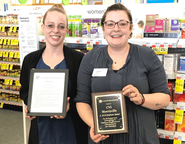 CVS Health colleagues pose with their awards