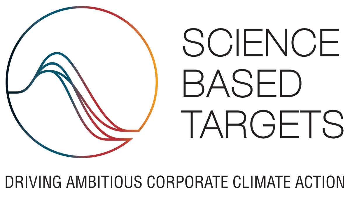 Science Based Targets logo. 