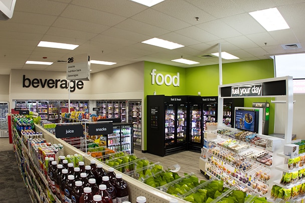 Health-focused CVS Pharmacy stores have 100 feet of new merchandise in health, beauty and healthier food.