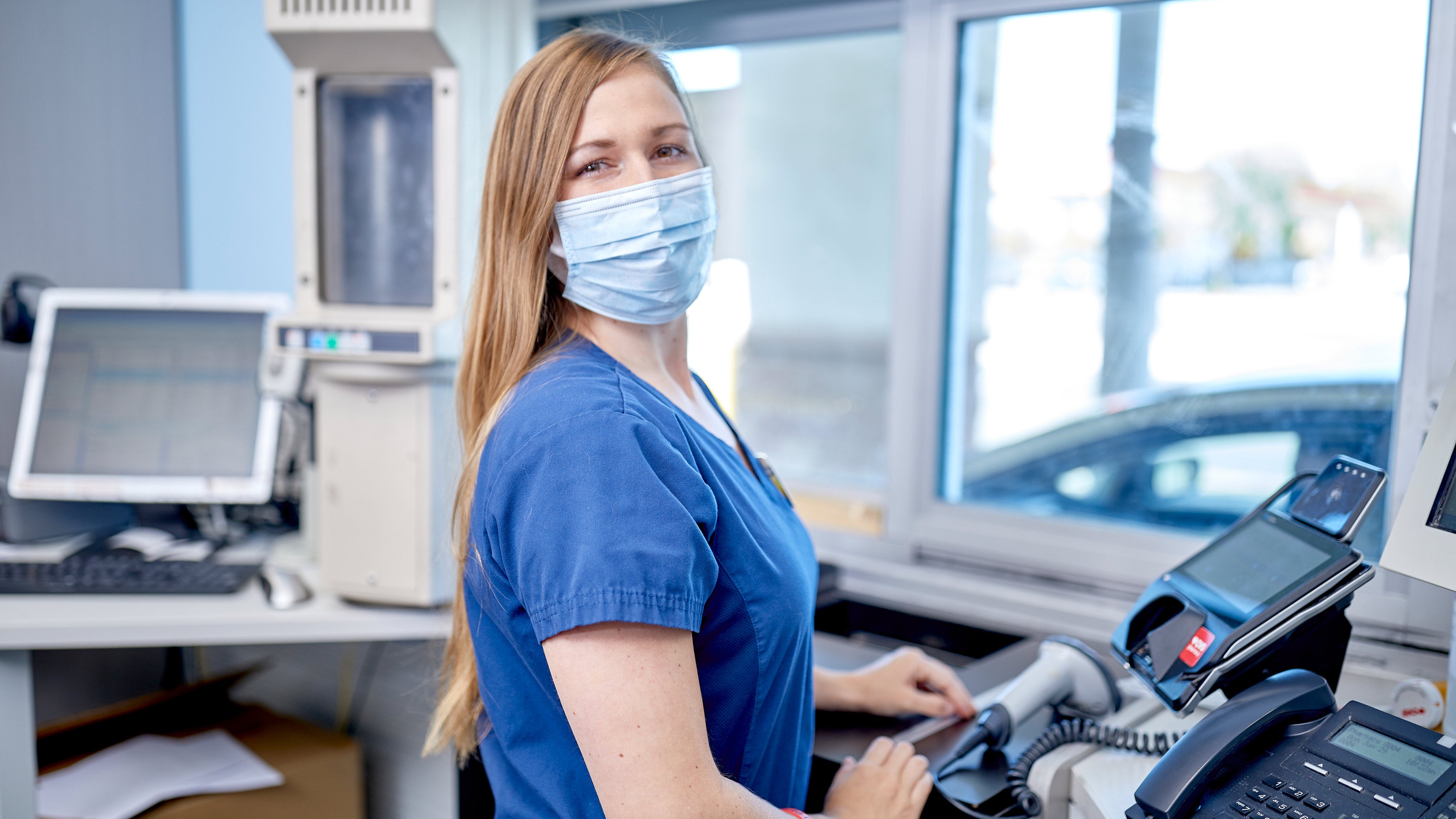 Meagan Chesnet, a CVS Pharmacy Technician, in her Phoenix, Arizona store.