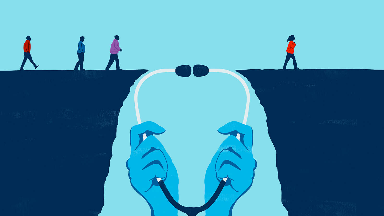 How do you win the trust of the underserved?
