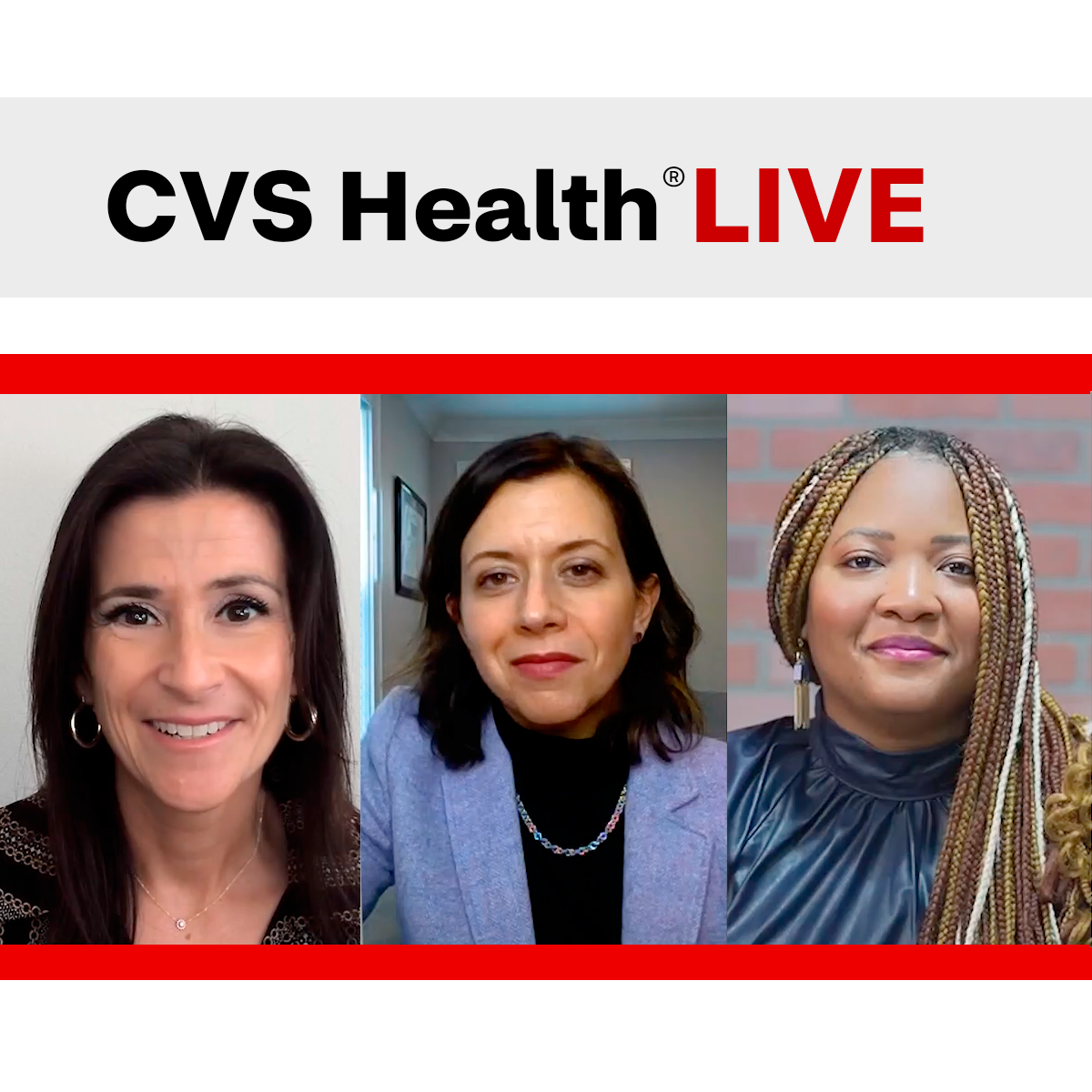 Panelists for this weeks episode of CVS Health LIve