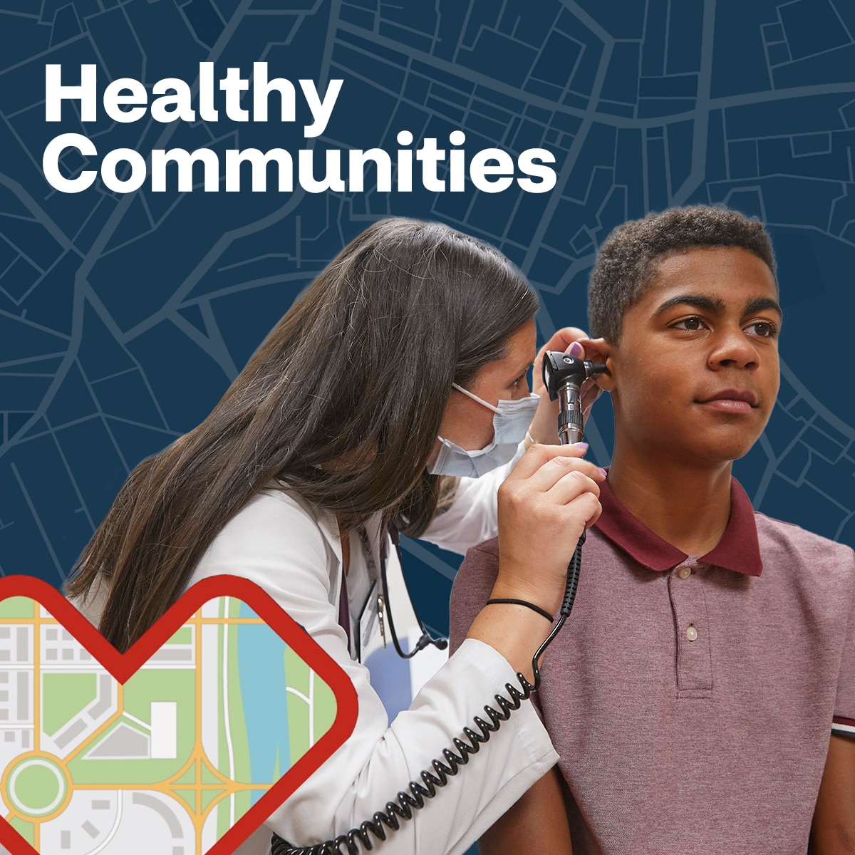 CVS Health Healthy Communities graphic