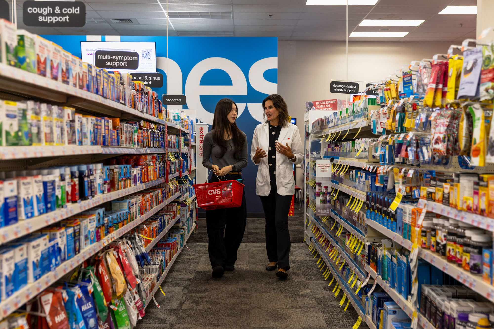 CVS Pharmacy patient interaction