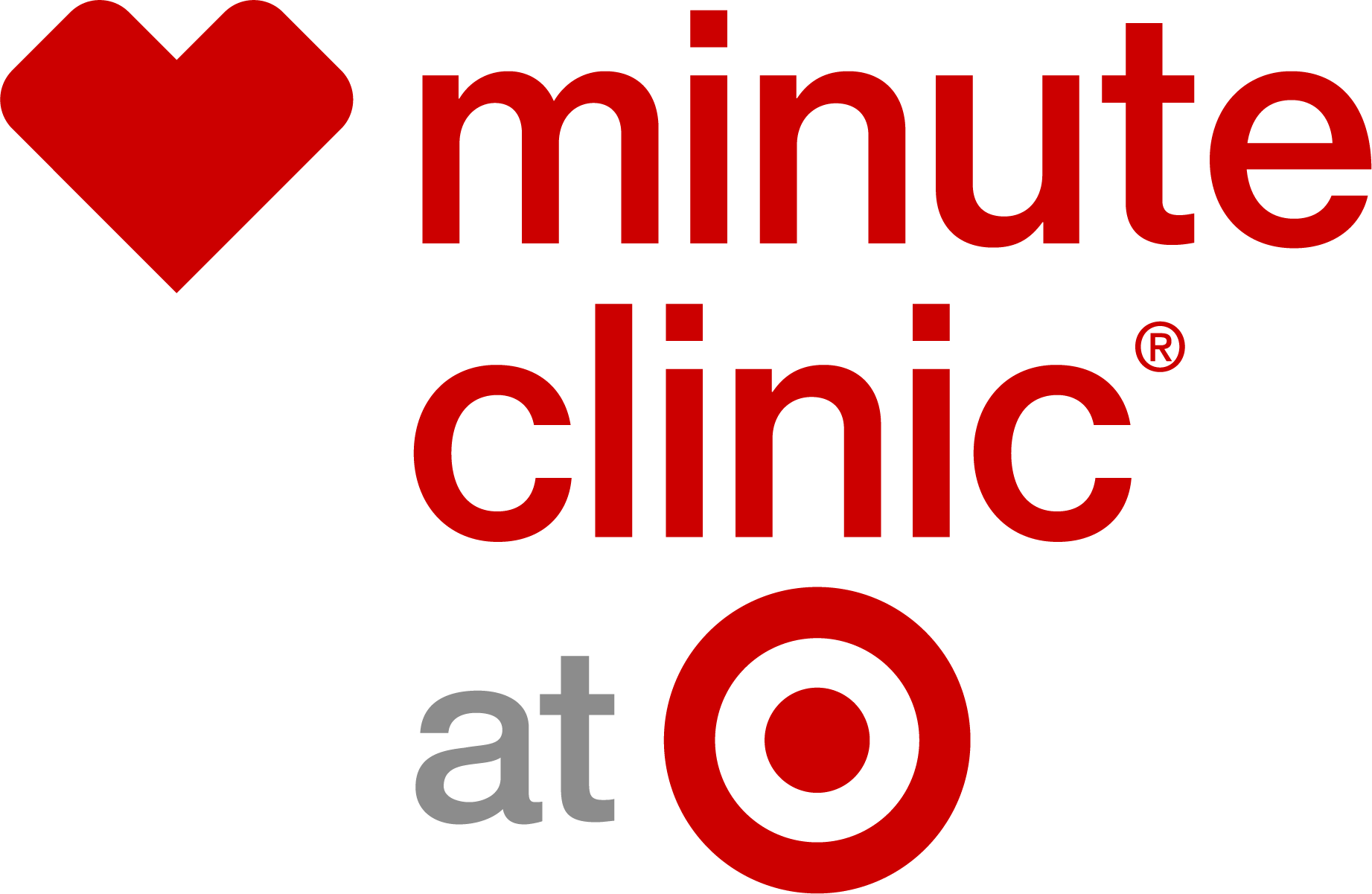 CVS MinuteClinic at Target logo stacked