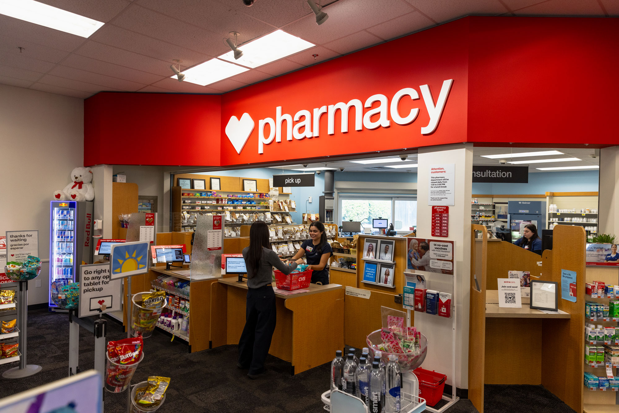 CVS Pharmacy checkout interaction